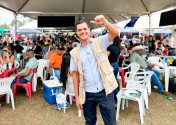 Cássio Gois prestigia 16º Festa da Linguiça em Cacoal