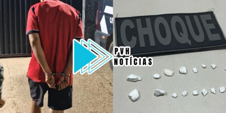 NO MARIANA: Acusado de tráfico é preso com drogas após perseguição e queda de moto na zona leste