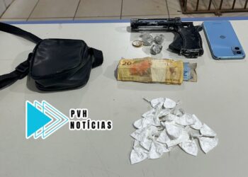 ORGULHO DO MADEIRA: Adolescente e comparsa são flagrados com drogas enquanto faziam mudança