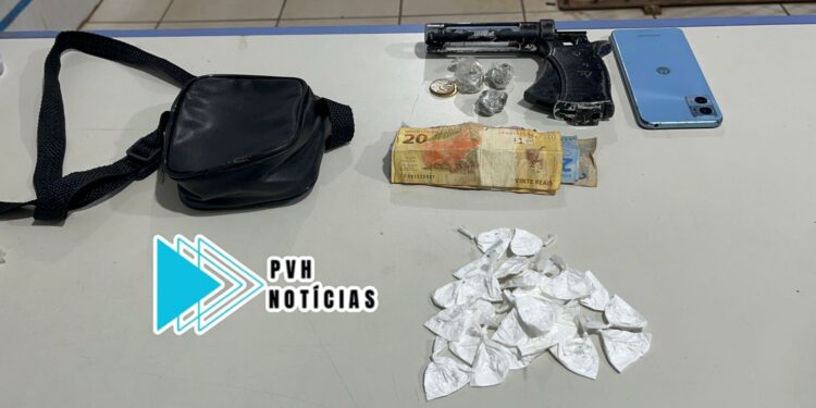 ORGULHO DO MADEIRA: Adolescente e comparsa são flagrados com drogas enquanto faziam mudança