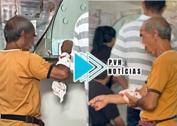 URGENTE: Idoso é atacado a facadas por morador de rua por causa de comida