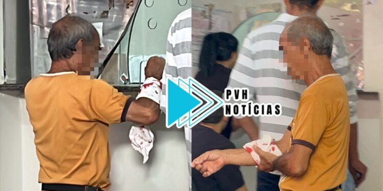 URGENTE: Idoso é atacado a facadas por morador de rua por causa de comida