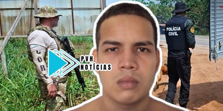 PORTO CRISTO: Foragido por homicídio é preso na zona leste de Porto Velho
