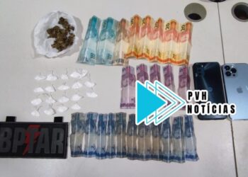 NO LAGOINHA: BPTAR recebe denúncia e prende traficante com drogas em residência na zona leste