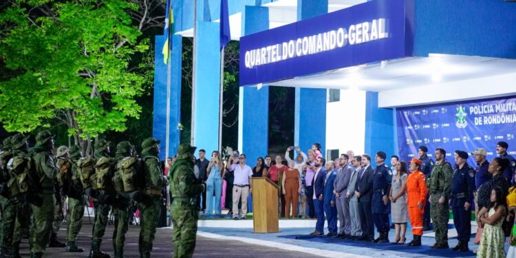 Deputado Alex Redano prestigia formatura do BPFron e destaca apoio para armamentos