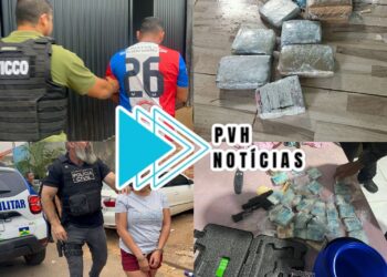 ATUALIZADA: Operação da Polícia Civil apreende R$165 mil reais, arma e drogas com traficantes em Porto Velho