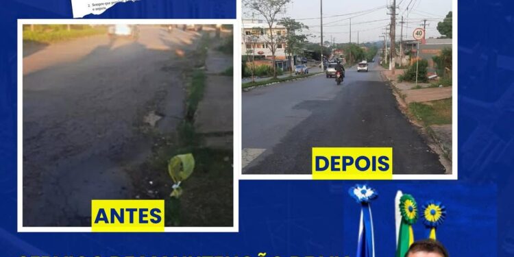 Pedido do vereador Pedro Geovar garante melhorias na malha viária do bairro Roque