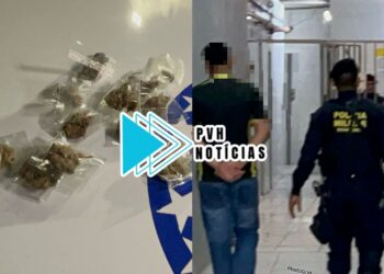 NO ABOBRÃO: Adolescente é apreendido vendendo drogas perto de parquinho infantil na zona sul
