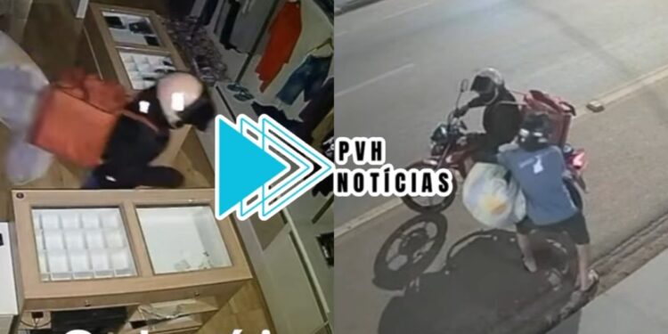 VÍDEO: Mais uma loja de roupas é alvo de bandidos em Porto Velho