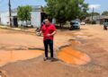 Pedido de Edimilson Dourado garante reparo em via importante na zona sul de Porto Velho