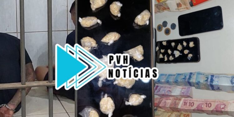 ATRÁS DA IGREJA: Equipe do sgt Machado prende dupla com drogas em boca de fumo