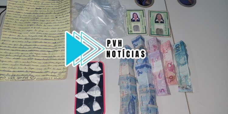 OBEDIENTE: Equipe do sgt Machado prende mulher que assumiu boca de fumo a mando do marido detento na capital