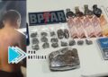 DÍVIDA: Traficante recém saído de presídio é preso vendendo drogas para pagar “caixinha” da facção