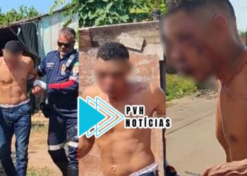 URGENTE: Homem é espancado a pauladas por bando em bar na zona leste