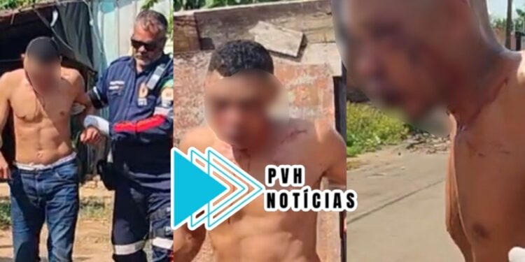 URGENTE: Homem é espancado a pauladas por bando em bar na zona leste