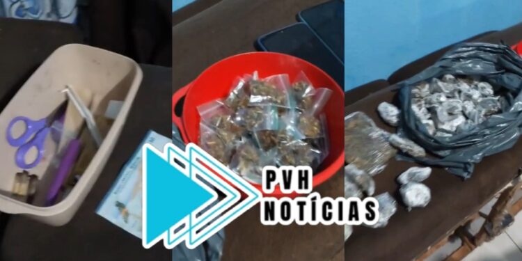 URGENTE: Equipe do sgt Machado prende “Poze do CV” com drogas no Orgulho do Madeira