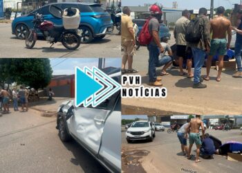 URGENTE: Motociclista sofre grave acidente na Avenida 7 de Setembro
