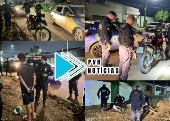 ROLEZINHO: Dupla é detida com motos roubadas e adulteradas após perseguição na capital