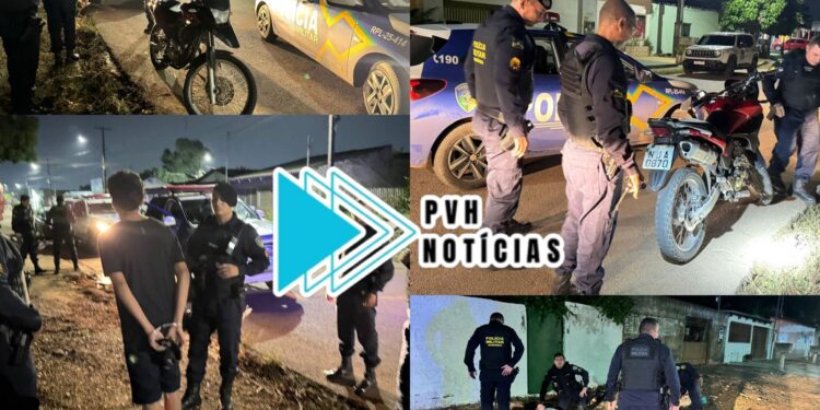 ROLEZINHO: Dupla é detida com motos roubadas e adulteradas após perseguição na capital