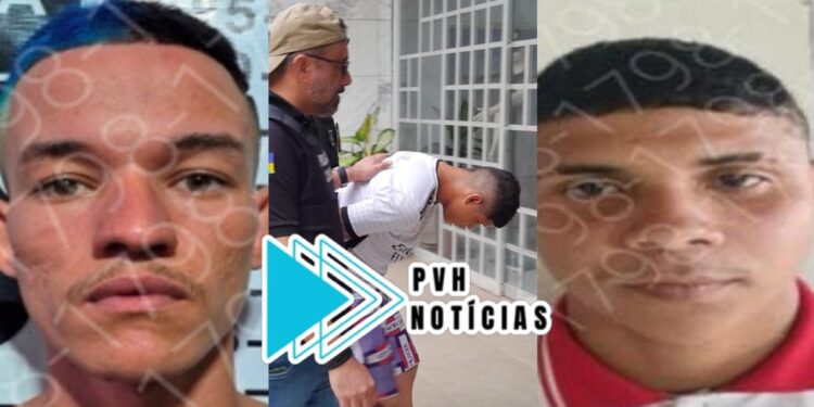 URGENTE: Vulgo “Capetinha” e comparsa, acusados de assassinato são presos pelo DHPP em Porto Velho