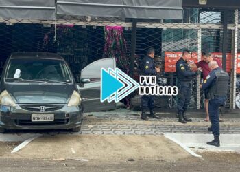 ATUALIZADA: Motorista invade loja com carro e causa destruição em loja por causa de dívida de R$250 mil reais