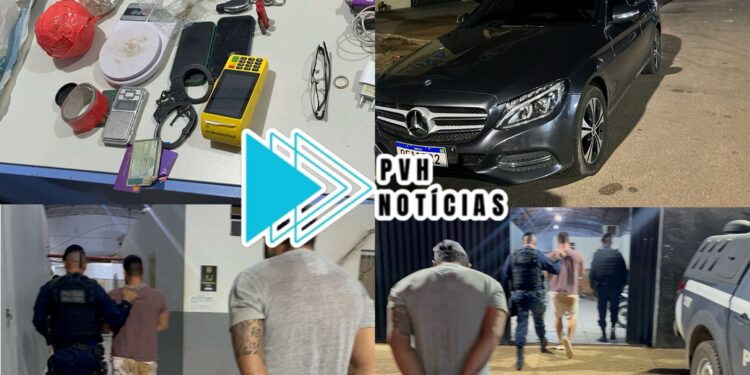 NO CARRÃO: Dupla em Mercedes-Benz é presa com drogas na zona leste