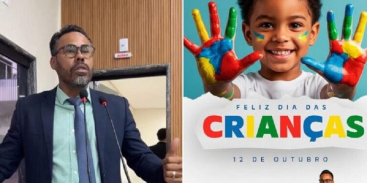 Vereador Dr. Santana celebra o Dia das Crianças com mensagem de esperança e compromisso com o futuro de Porto Velho