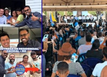 Vereador Dr. Santana participa em Cacoal de entrega de 300 casas do Minha Casa, Minha Vida