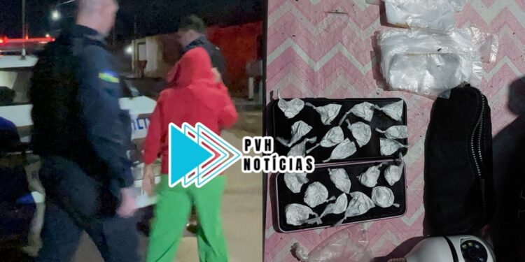 ATUALIZADA: Equipe do sgt Machado prende vovó do tráfico em boca de fumo no Lagoinha