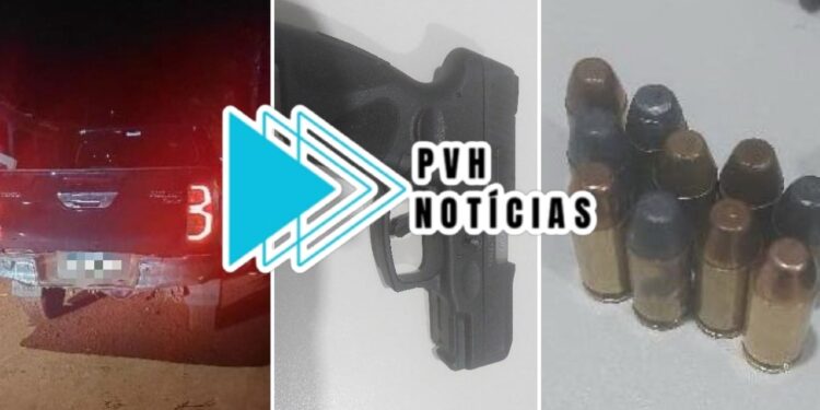 EMBRIAGADO: Dentista de 51 anos é preso armado após invadir cerca de residência com Hilux em Porto Velho