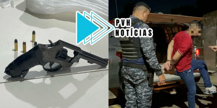 URGENTE: Homem é preso com arma após fazer disparos em clube na zona leste