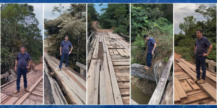 Vereador Adalto percorre linhas rurais e cobra melhorias urgentes em pontes e estradas de  União Bandeirantes