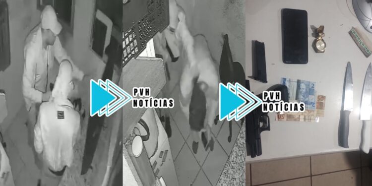 ASSISTA: Bandidos agridem porteiro de condomínio e invadem apartamento de moradora na zona leste