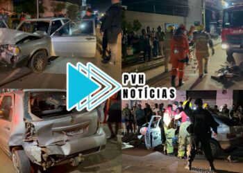 URGENTE: Mulher fica presa às ferragens em grave acidente na zona leste