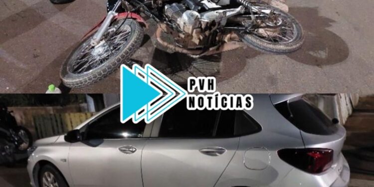 EMBRIAGADO: Motociclista é preso após transitar na contramão e causar acidente no centro