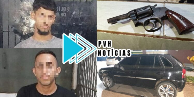 NO GOL PRETO: Casal e comparsa são presos após tentativa de roubo em empresa na BR-364 em Porto Velho
