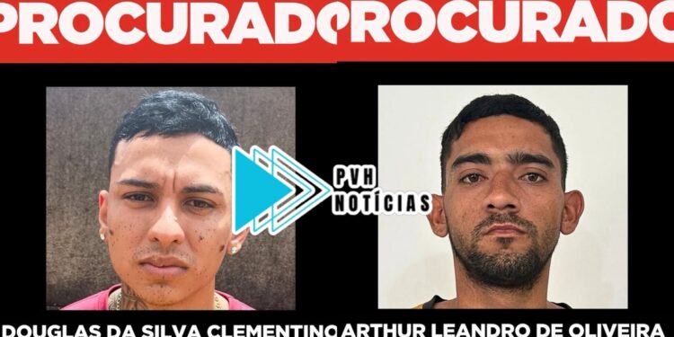 FORAGIDOS: Polícia Civil procura por dupla acusada de participação em assassinato de ciclista em Porto Velho