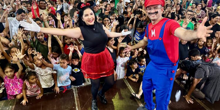 Pedro Geovar e Cristiane Lopes realizam celebração marcante do Dia das Crianças no bairro Conceição