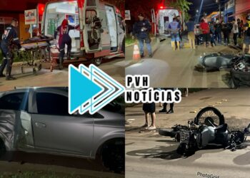 URGENTE: Onix avança preferencial e causa grave acidente com motoboy na zona leste