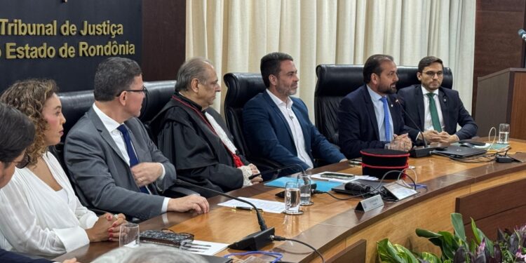 Laerte Gomes participa de solenidades no Tribunal de Justiça de Rondônia e representa o Poder Legislativo estadual