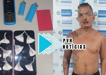 JOGOU ANZOL: Equipe do sgt Machado prende vulgo “Tubarão” com drogas em boca de fumo