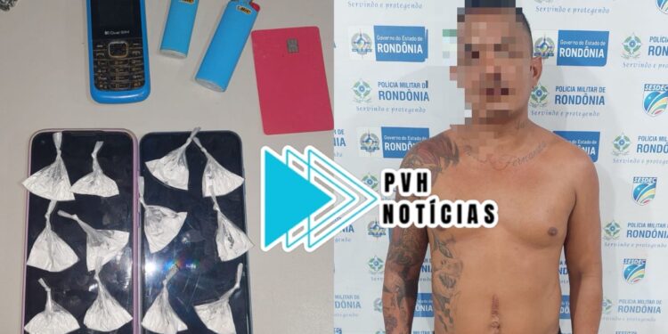 JOGOU ANZOL: Equipe do sgt Machado prende vulgo “Tubarão” com drogas em boca de fumo