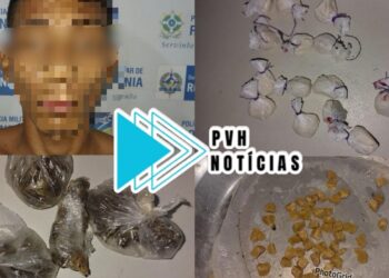 BOCA DO PIOLHO: Traficante tenta fugir pulando muros e cercas, mas é preso com drogas na zona sul