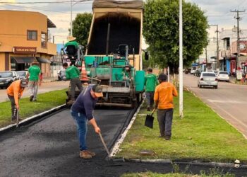 Luizinho Goebel garante recursos para revitalização da pista de caminhada da Avenida Paraná em Vilhena