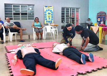 Ieda Chaves incentiva formação cidadã com curso de Primeiros Socorros no Cristal da Calama