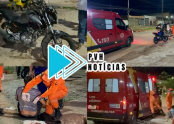 URGENTE: Piloto de Bis foge depois de derrubar moto aplicativo com passageiro na Rio de Janeiro