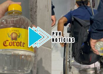 NO ARASUPER: Cadeirante é preso furtando garrafa de “Corote” em supermercado