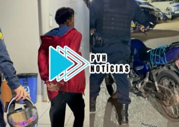 BARULHENTO: Jovem é preso com moto adulterada na zona sul