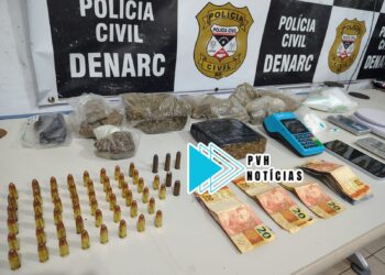 OPERAÇÃO NARKE: Vulgo “Polaco” foge e deixa esposa ser presa com drogas na zona sul