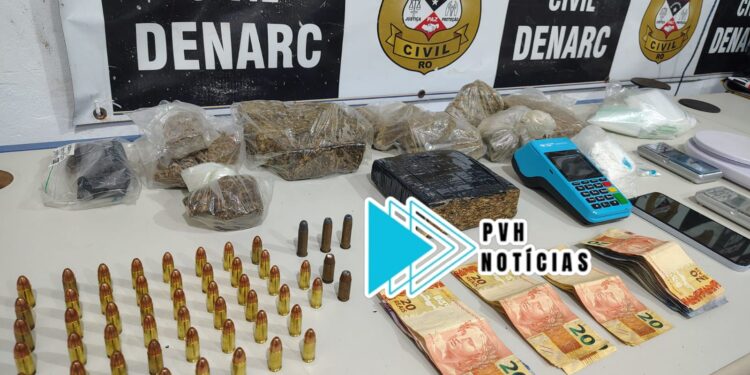 OPERAÇÃO NARKE: Vulgo “Polaco” foge e deixa esposa ser presa com drogas na zona sul